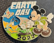 Disney Pin MICKEY DOG PLUTO EARTH DAY 00083 Artist Proof LE 25 AP