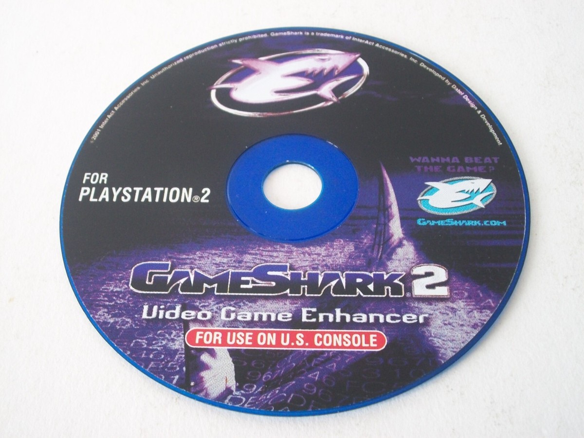 GameShark 2 PS2 PlayStation 2 Disc Only Video Game Enhancer Cheat