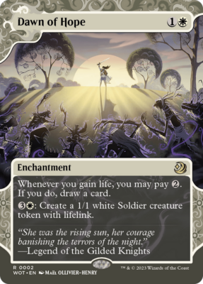 Dawn of Hope, Wilds of Eldraine Enchanting Tales, MTG WOE NM/M