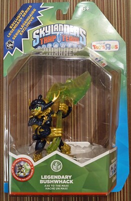 Skylanders Lot Zook Warnado Gill Grunt Nitro Head Rush Legendary Bushwhack New!!