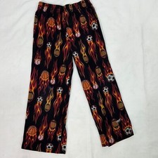 Joe Boxer Kids Pajama Pants Sleepwear Boys Sports Theme Pj Bottoms Size M 1010