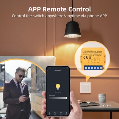 Dimmschalter für Tuya WiFi Smart Home Verbessern Sie Ihre Lichtsteuerung
