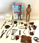 Marx Johnny West Movable Chief Cherokee (Rare Durable UK Figure) (near mint) set