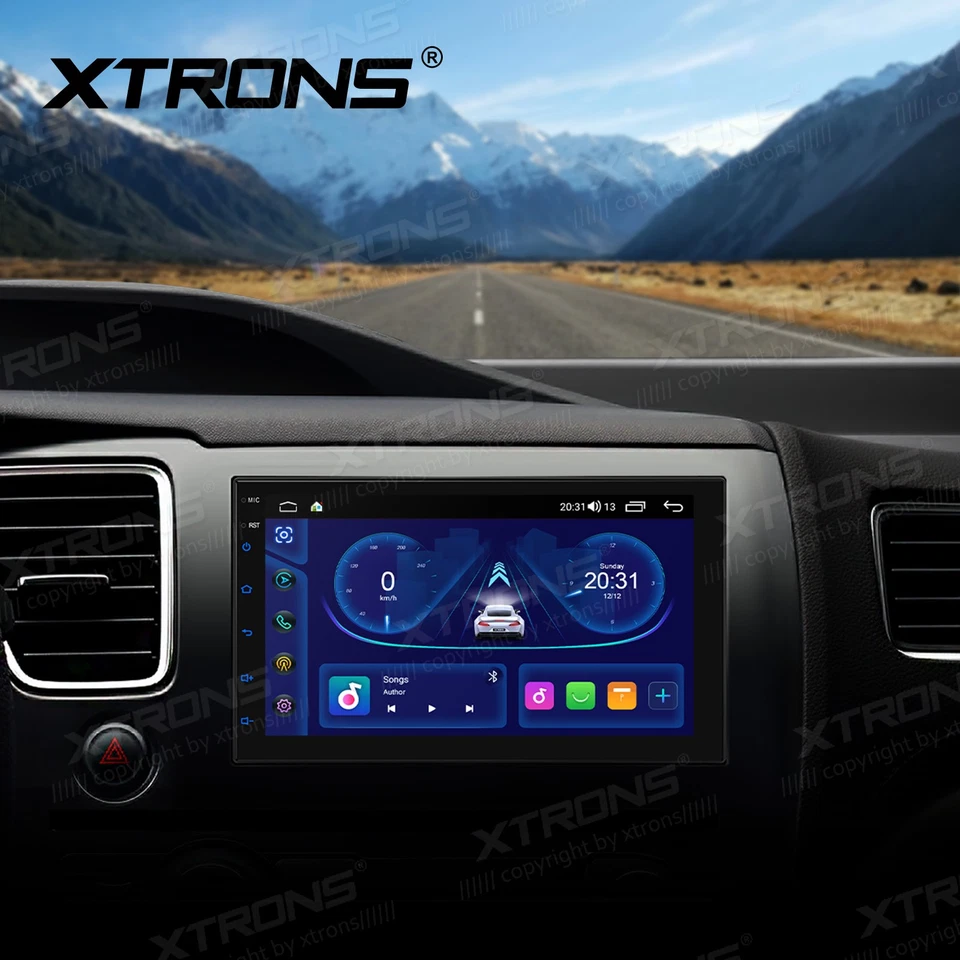 7 inch Android 14 Octa Core 64G Double 2Din Car Stereo Radio GPS Navigation WiFi - Image 4 of 4