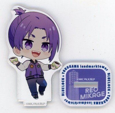 Blue Lock Mikage Reo Acrylic Stand Yokohama Landmark Tower
