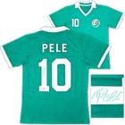 New York Cosmos Pele Autographed Signed Green Jersey Beckett