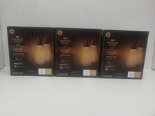 6-GE Vintage Style ST19 Dimmable 60w Amber LED Light Bulbs 3/2Packs 6241