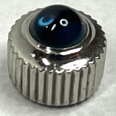 OEM Glashutte Crown with Blue Sapphire 5.4mm Diameter 4.9mm Len. Tap 10 2mm Tube