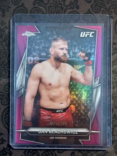 2026 TOPPS CHROME UFC JAN BLACHOWICZ MAGENTA REFRACTOR SP/399