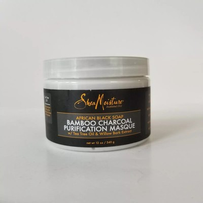 Shea Moisture Bamboo Charcoal Purification Treatment Tea Tree Will Bark