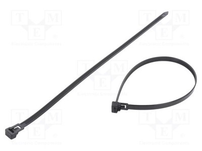 100 Stück FIX&FASTEN FIX-TR-7.6X300/BK Kabelbinder