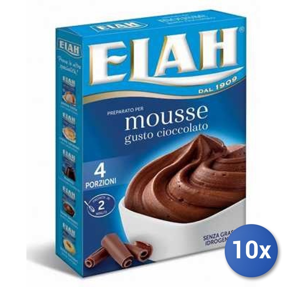 10x Multipack Elah Chocolate Mousse Gr 90