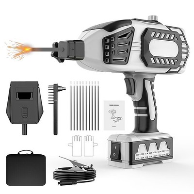 Portable Electric Welder 110V Handheld IGBT Inverter, 5 Adjustable Currents, Wel