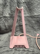 Razer Base Station Chroma Quartz Pink - LED Headphone Stand - Gaming, Streaming.