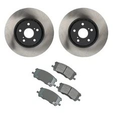 ADVICS FrontRotors Akebono ProACTCeramic Disc Brake Pad Kit For Highlander RX350