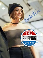 Framed Maisie Williams Autographed Signed 8x10 Photo reprint GOT  Free Shipping 
