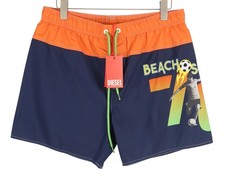Diesel Bmbx-Wave-Yk Costumi Da Bagno Uomo 2XL Con Rete E Coulisse Per La Piscina