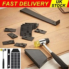 Laminate Wood Flooring Installation Kit Wooden Floor Fitting Tool + 30 Spacers