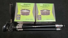 Xit Photo Pro Series High Def AF 2.2x Telephoto + 0.43x Wide Angle Lens bundle +