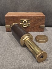 Vintage Marine Antique Spyglass - Brass Nautical Pirate Telescope