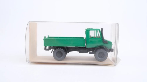 Wiking H0 16375 Unimog 1700 L verde  | Condition: Gebraucht