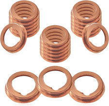 20pcs Oil Drain Plug Gasket Copper Crush Washer Compatible With Nissaninfiniti 20pcs Oil Drain Plug Gasket Copper Crush Washer Compatible With Nissaninfiniti