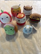 Original Squishmallows Collectibles Lot of 7 Plush Stuffed Toys - Pre Owned