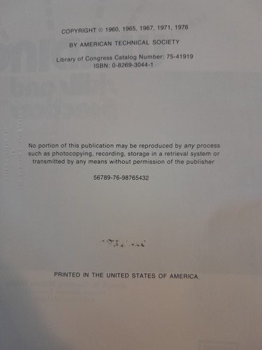 1976 ATS Welding Skills and Practices Fifth Edition Hardcover Textbook - Picture 5 of 6