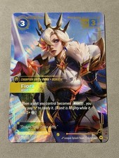 FIORA-WORTHY CHAMPION UNIT 180a/221 RIFTBOUND SPIRITFORGED (ALT. ART)