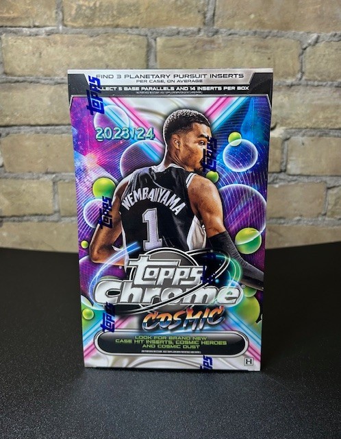 2023-24 Topps Chrome Cosmic Basketball Hobby Box Factory Sealed Wembanyama RC?