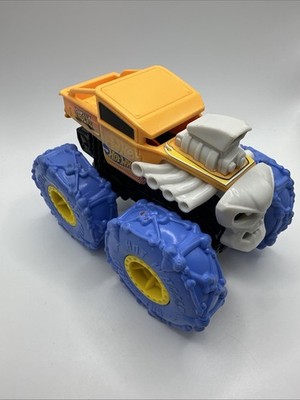 Hot Wheels Monster Trucks Bone Shaker ~1:43 Monster Truck PUSH N