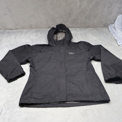 Helly Hansen Rain Jacket Womens Medium Black Helly Tech Outdoor Windbreaker