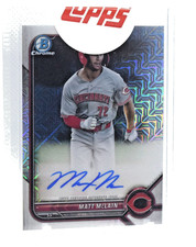 2022 Bowman Chrome Mega Box Prospect  Matt McLlain VARIATION  BMA-MMN