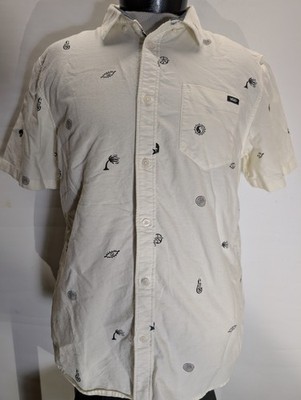 VANS Mens medium M Button-up shirt Combine ship Discount