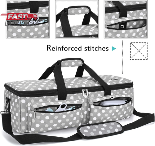 LUXJA Carrying Bag Compatible with Cricut Explore Air and Maker, Tote Bag Compat - Picture 4 of 12