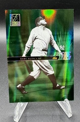 2004 Donruss Elite Passing the Torch Green /250 Babe Ruth Roger Maris #PT-44 HOF