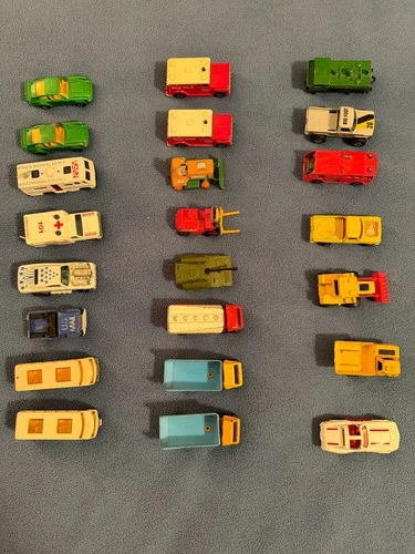 Vintage  Lesney Matchbox Cars '70s era (list in description)