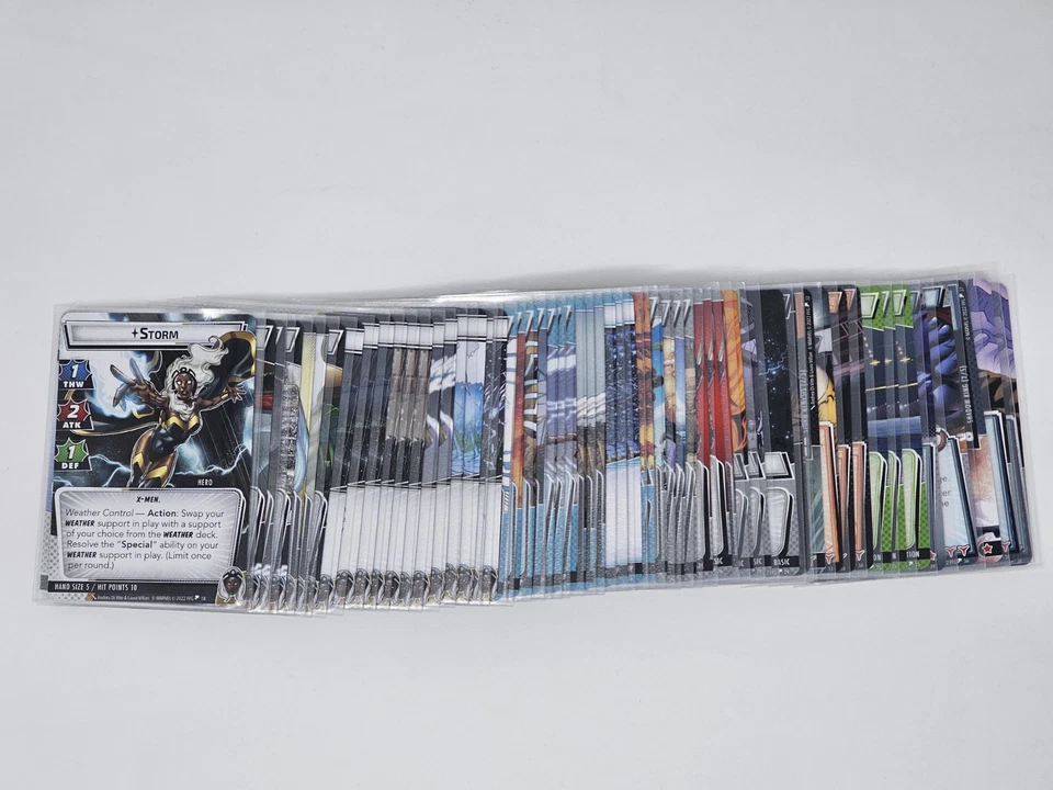 Marvel Champions Storm Hero Pack Expansion - Sleeved - Image 2 of 4