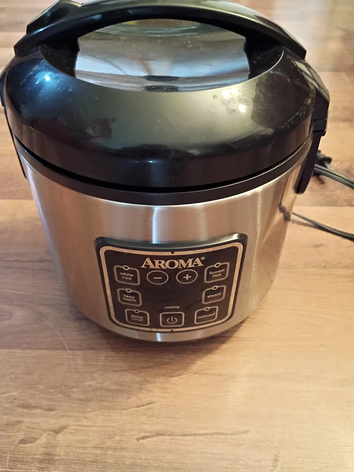 Aroma Digital Rice & Grain Multicooker 4-20 Cup Cooked Capacities Used Good Cond