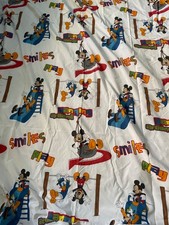Disney Mickey Mouse Friends Playground Kids Bed Sheet Twin Sheet Cutter
