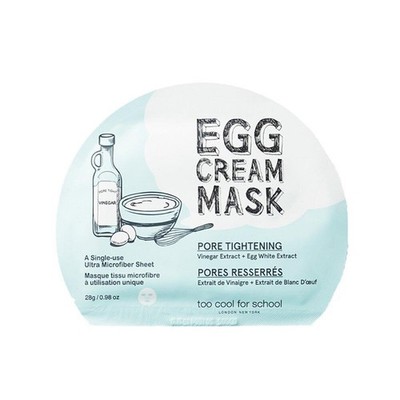 Too cool for school egg Cream Mask