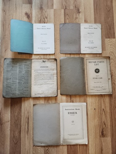 1920s 30s 40s Owners Manuals Rickenbacker Essex Mack Truck Ford REO Speedwagon - Bild 4 von 14