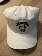 2026 Masters Tech White Golf Performance Hat ...