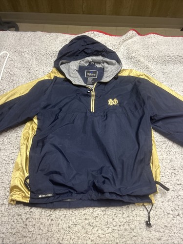Notre Dame Fighting Irish Jacket Small 1/4 Zip Pullover Holloway Windbreaker - Bild 1 von 11