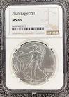 2026 American Silver Eagle 1oz  NGC MS69