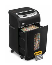 18-Sheet Micro Cut Paper Shredder for Home Office Heavy Duty