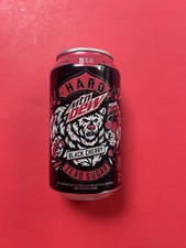 Mountain Dew HARD Black Cherry Zero Sugar Empty Bottom Opened 12oz Can