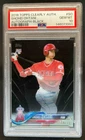 2018 Topps Clearly Authentic Shohei Ohtani RC Black Auto #/75 Angels PSA 10