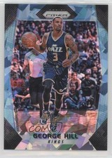 2017-18 Panini Prizm Blue Ice Prizm 78/99 George Hill #23 1u6