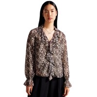 "Ted Baker - \"Bertei\" Bluse FüR Damen, V-Ausschnitt, Leger (GT32753)"